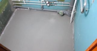 Наливной пол в туалете Сыктывкар, цена от 871 руб.